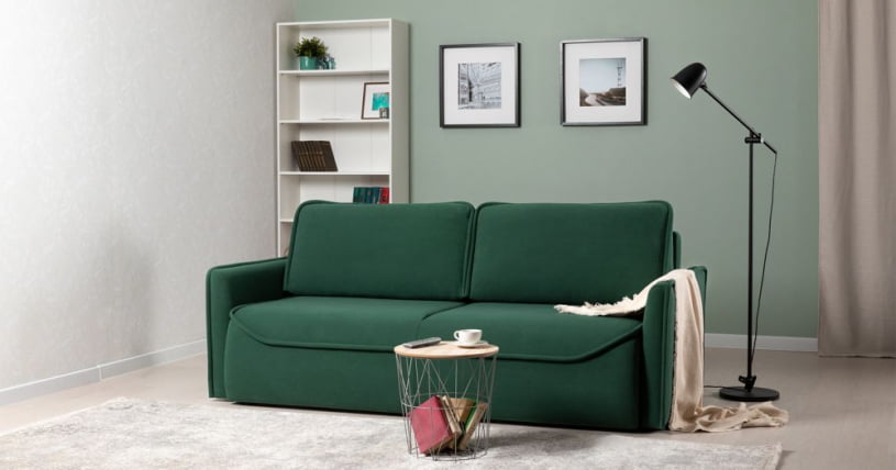 Диван-кровать ЭЛИОТ ТД 444 Гулати 11 (хвойный зеленый)_1