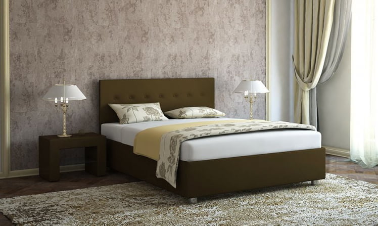 Кровать Амели Коричневая / Ameli_0