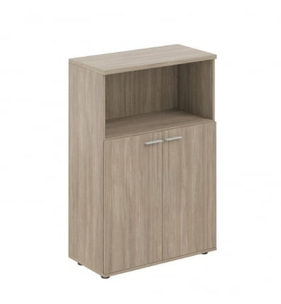 Шкаф двухдверный средний с нишей Сигма СГ.846.ОД.ОД Дуб темный / Sigma SG.846.OD.OD_0