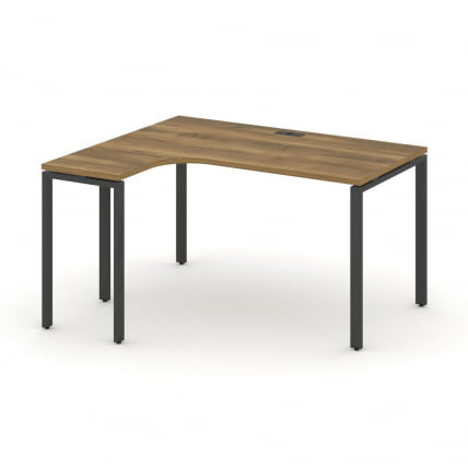 Стол эргономичный левый CОНCЕПТ CН.СА-001(Л) Сандал Янтарный Антрацит / CONCEPT CN.SA-001(L)_0