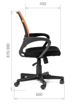 Кресло оператора CХАИРМАН 696 Зеленое / CHAIRMAN_3