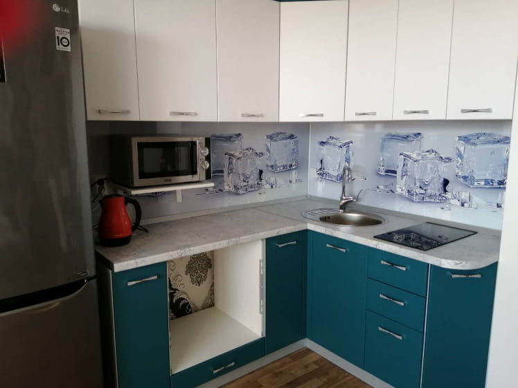 Глянцевый фартук (КОМПОЗИТ) КМ 02 / KM_1