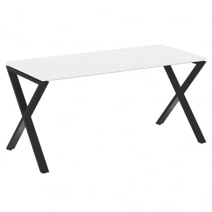 Стол рабочий ЛОФТ ВР.Л-СРКС-4.7 Металл черный Белый Бриллиант / LOFT VR.L-SRX-4.7_0
