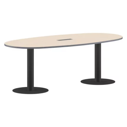 Конференц-стол на 6-8 человек ИМАГО ПРГ-3 Клен-антрацит / IMAGO_0