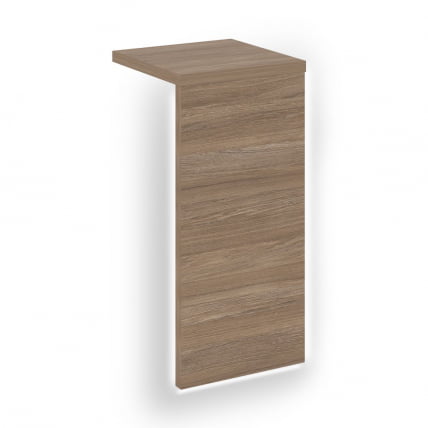 Накладка с подсветкой прямая высокая для О.Р-Ф.МП.В-78 ОНИКС О.Р-НП.В-78.1.С Дуб Аризона / О.R-F.MP.V-78 ONIX О.R-NP.V-78.1.S_0