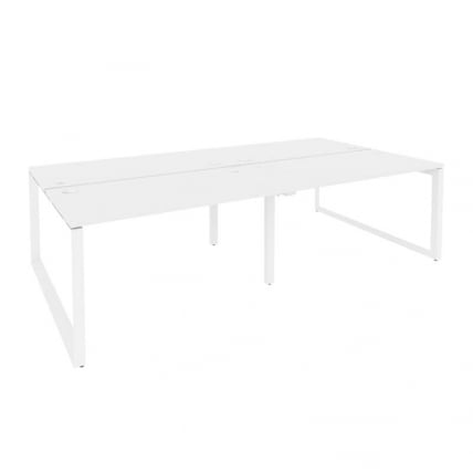 Рабочая станция на О-образном м/к ОНИКС О.МО-Д.РС-4.3.7 Белый Бриллиант / ONIX O.MO-D.RS-4.3.7_0