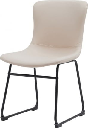 Кресло для посетителей Еверпроф Експо CФ Экокожа Бежевый / Everprof Expo CF_1