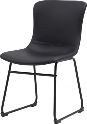 Кресло для посетителей Еверпроф Експо CФ Экокожа Черный / Everprof Expo CF_1