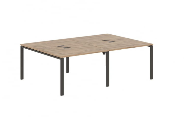 Бенч-система 4-местная ЕДИС ЕУВСТ 2316 Дуб Денвер светлый Мокко / EDIS EUWST_0