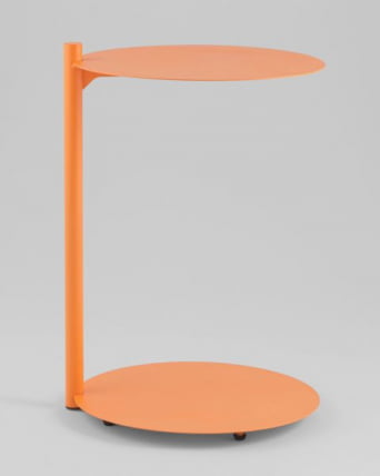 Журнальный столик Сиара металл оранжевый / Siara_5