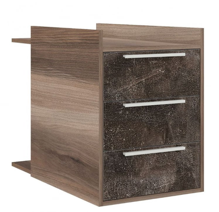 Тумба малая Б-ТОНЕ БТН36130342 Вяз Бетон темный / B-TONE BTN36130342_0