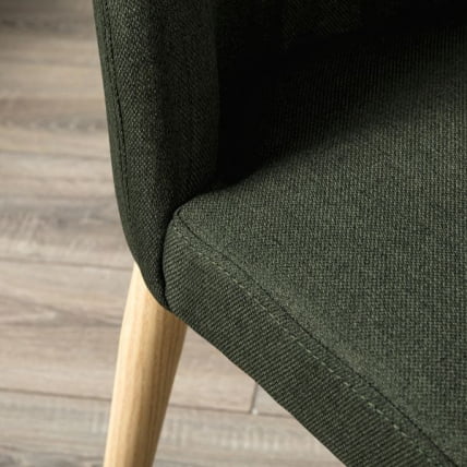 Стул Ален темно-зеленый/нат.дуб / Alen_2