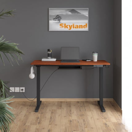 Стол подъемный электрический КСТЕН-УП АТ-002 002 Дуб Темный/черный / XTEN-UP AT-002_3