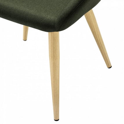 Стул Кент темно-зеленый/нат.дуб / Kent_3