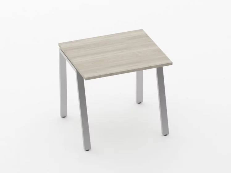 Стол прямой Дека Л-обр. каркас 73.07.08 Дуб Сантана светлый / Deka_0