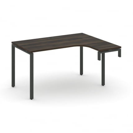 Стол-надставка на опорную тумбу (правый) CОНCЕПТ CН.ОСАН-002(Р) Дуб Мали Антрацит / CONCEPT CN.OSAN-002(R)_0