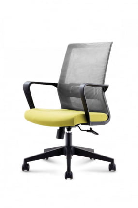 Кресло офисное Интер CХ-180Б-ОА2016АК30-67 Зеленый Серый / CH-180B-OA2016АК30-67_0