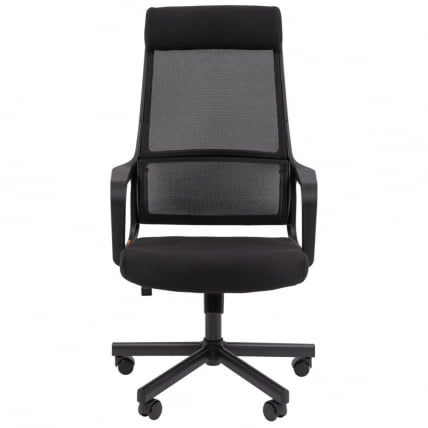 Кресло руководителя Чаирман 590 ткань/сетка Черный / Chairman_2