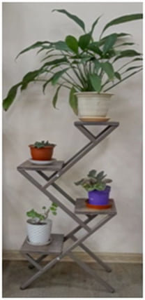 Подставка для цветов №3 91кс46 Коричневый / 91x46_0