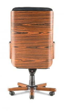 Кресло с высокой спинкой Бонн Д100 Черное 107 / D100_2