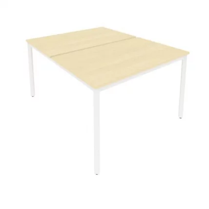 Рабочая станция на металлокаркасе СЛИМ СЙСТЕМ С.СП-4.3 Клен-Белый / SLIM SYSTEM_0