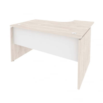 Стол эргономичный левый ОНИКС О.СА-3Л Денвер Светлый/Белый / ONIX O.SA-3L_0