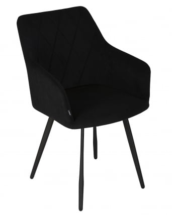 Стул обеденный ДОБРИН РОБЙ велюр Катаниа Блаcк / DOBRIN ROBY Catania Black_6