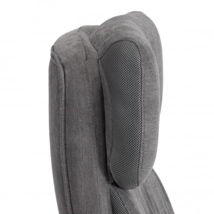 Кресло руководителя Дуке метал БЛ ткань, серый, КУБ 05/ТВ-12 / Duke metal BL KUB 05/TW-12_9