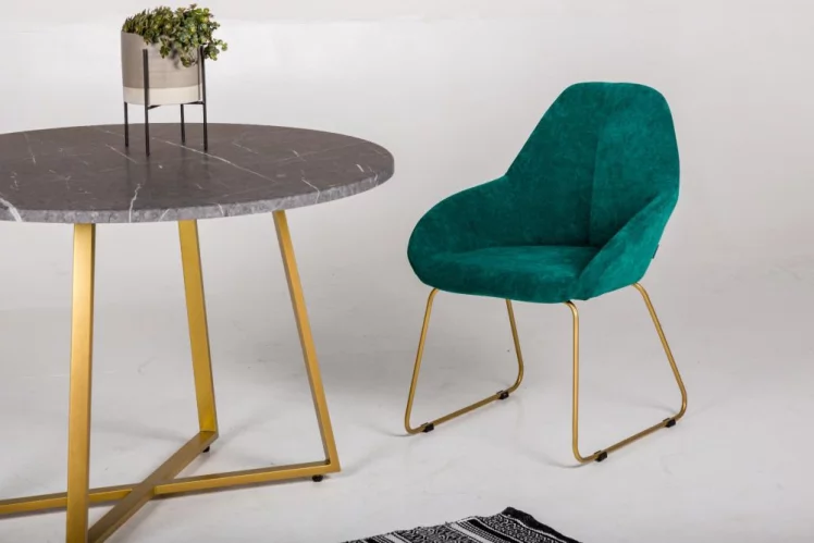 Стул Кент (С) Грей/Линк Золото / Kent_3