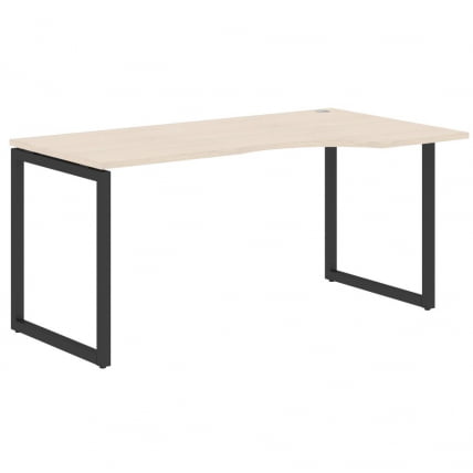 Стол письменный правый КСТЕН-К КСКCЕТ 169 Р Бук Тиара Антрацит / XTEN-Q XQCET R_0