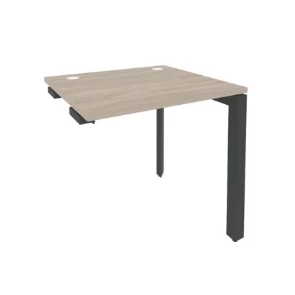 Стол-приставка на П-образном м/к к опорным элементам ОНИКС О.МП-СПР-0.7 Дуб Аттик/Антрацит / ONIX O.MP-SPR-0.7_0