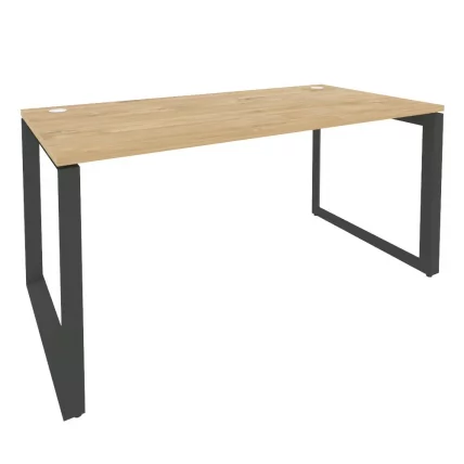 Стол рабочий на О-образном м/к ОНИКС О.МО-СП-4.8 Тиквуд Светлый/Антрацит / ONIX O.MO-SP-4.8_0