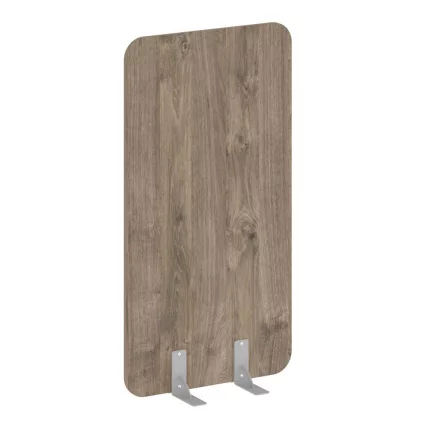 Перегородки на металлических опорах на фетровых подпятниках Р-лине ДП.Ф-80-150 Тиквуд Темный / R-line DP.F-80-150_0