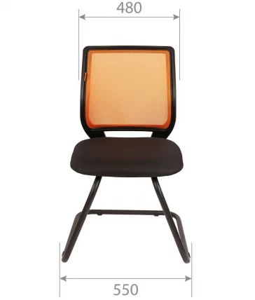 Кресло для посетителей CХАИРМАН 699 В (В) Серый / CHAIRMAN (V)_3