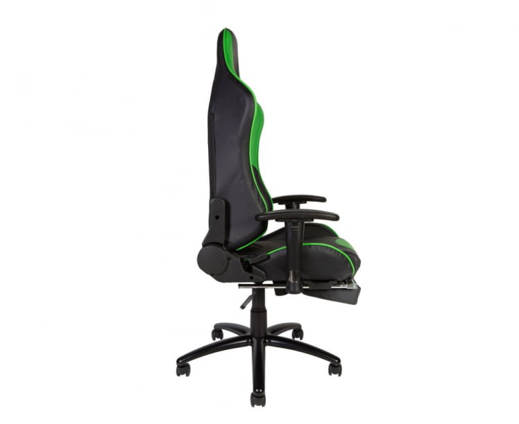 Игровое кресло Лотус ГТС РФ-8066Е Черный/Зеленый / Lotus GTS RF-8066E_2