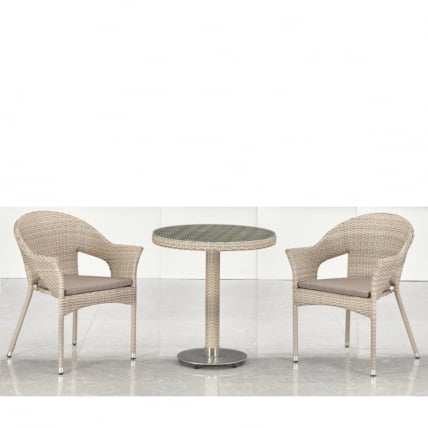 Комплект мебели Т601/Й79C-В85 Латте (2+1) / T601/Y79C-W85 Latte_0