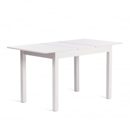 Стол МОСС раздвижной бук, мдф, 110+30 кс 68 кс 75 см, вхите (белый) / MOSS x x white_2