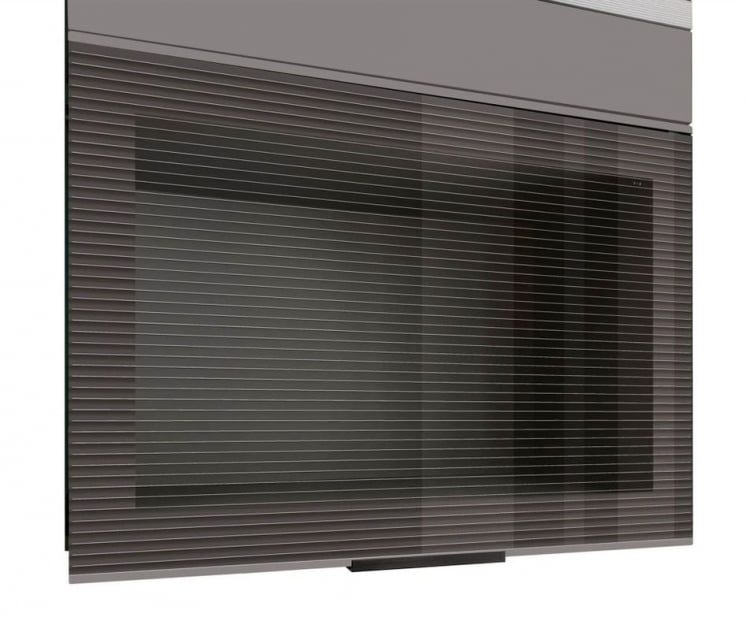 Шкаф-витрина со складной системой Грейс 105.81 Оникс Кубанит_3