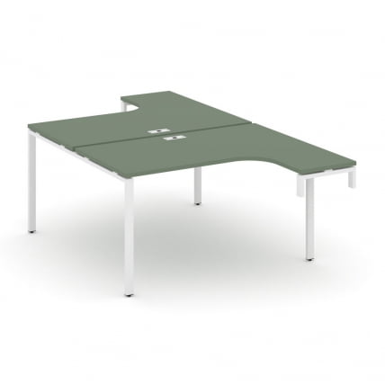 Рабочая станция-надставка на опорные тумбы CОНCЕПТ CН.ДСАН-001 Кобо Белый / CONCEPT CN.DSAN-001_0