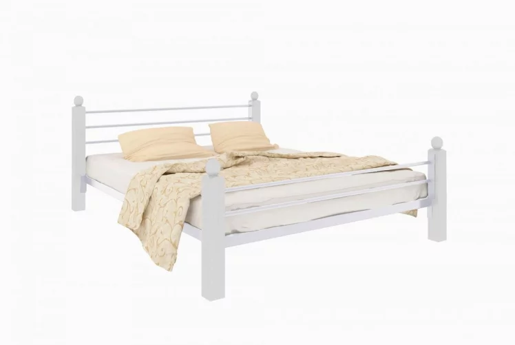 Кровать Милана Лукс плус 1800х2000 Белая / Lux plus_0