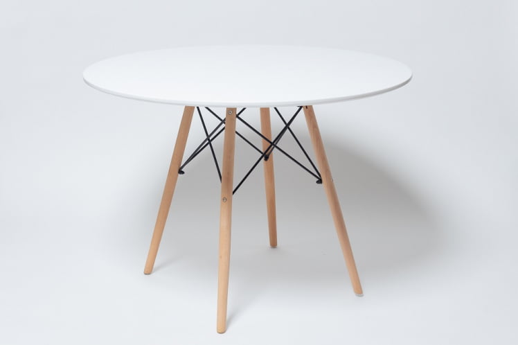 Стол обеденный СТ-001 Белый 1000 мм / ST-001_0