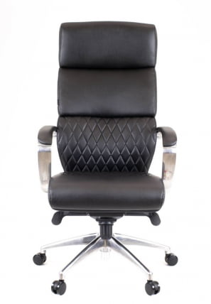 Кресло для руководителя Еверпроф Пресидент Экожа Черный / Everprof President_7