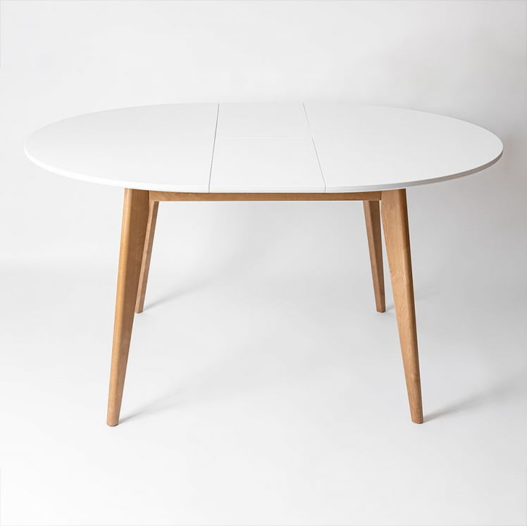 Стол обеденный Орион Плус 100кс100 Морилка Дуб натуральный Морилка Орех / Plus 100x100_4