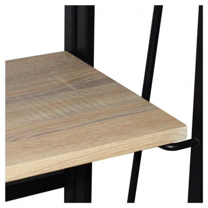 Стеллаж на металлокаркасе БРАБИКС ЛОФТ СХ-001 Дуб натуральный / BRABIX LOFT SH-001_11