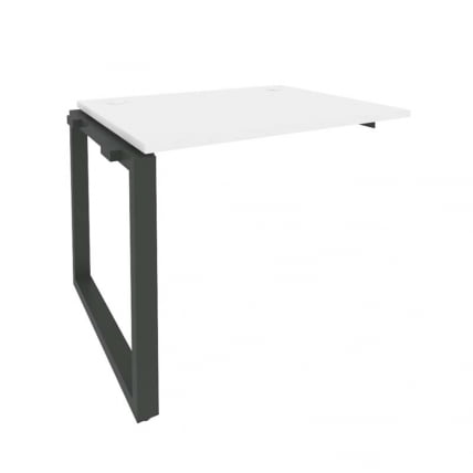 Наборный элемент рабочей станции на О-образном м/к ОНИКС О.МО-1.НРС-1.8 Белый Бриллиант/Антрацит / ONIX O.MO-1.NRS-1.8_0