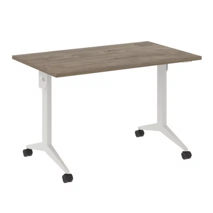 Стол складной мобильный КС-Пулл КС.М-2.7 Тиквуд Темный/Белый / X-Pull X.M-2.7_0