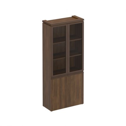 Шкаф для документов МАРК МК 343 Орех тоскана / MARK_0