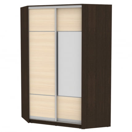 Шкаф-купе ЙА-230х1400-568-3(Венге-ДМ-Д4Д3) / YA-230х1400-568-3(Венге-ДМ-D4D3)_0