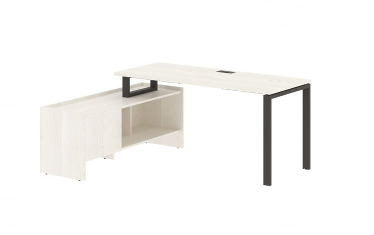 Стол с тумбой ЕДИС ЕУCТ 17614 Ясень Траун Мокко / EDIS EUCT_0