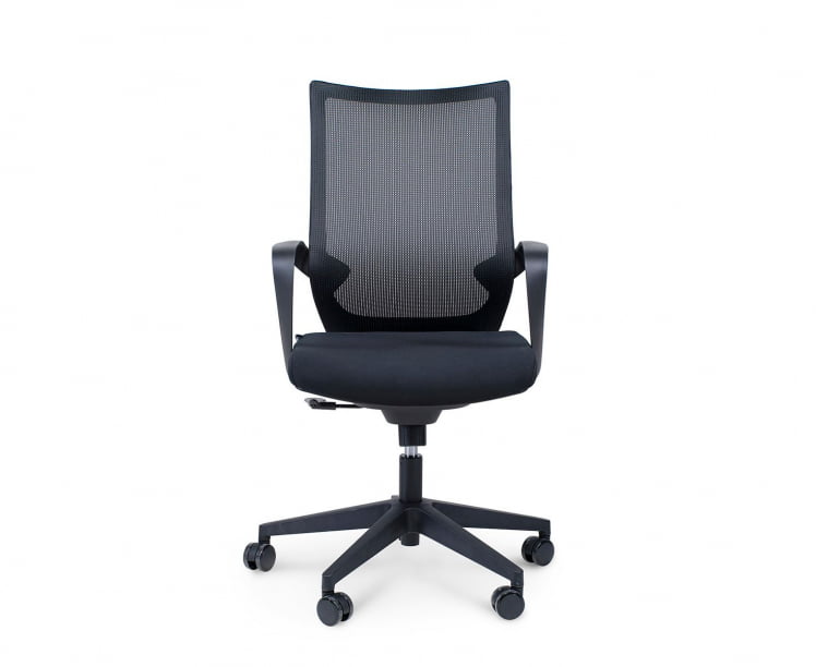 Кресло офисное Спэйс ЛБ Черный / LB_1